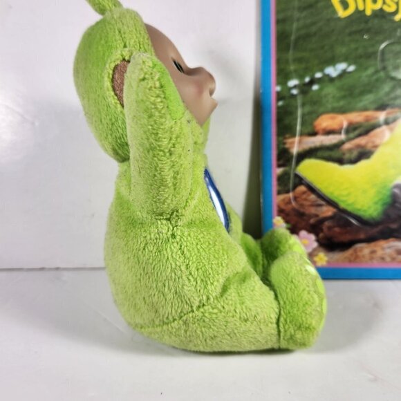 Vintage 1998 Teletubbies Dipsy Tray Cardboard Puzzle and Plush Milton Bradley - Picture 10 of 15